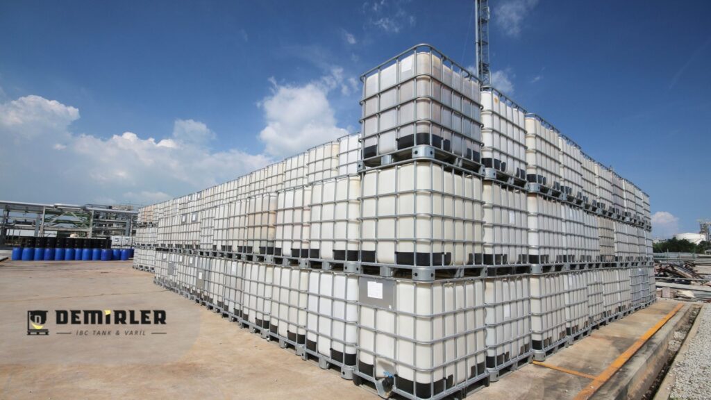 Metal Paletli IBC Tank